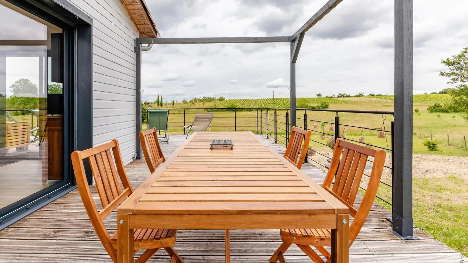 Holiday home Maison En Bois Verte Vigne - Calme - Ecologique Souel-et-Sarmases