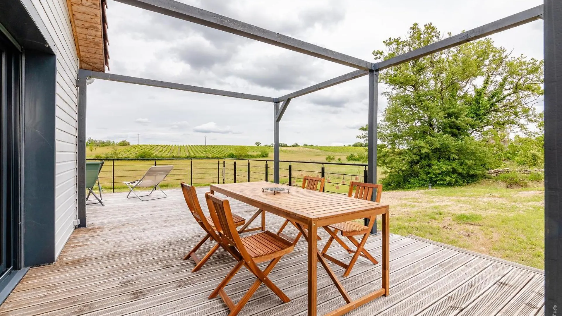Maison En Bois Verte Vigne - Calme - Ecologique Souel-et-Sarmases Holiday home